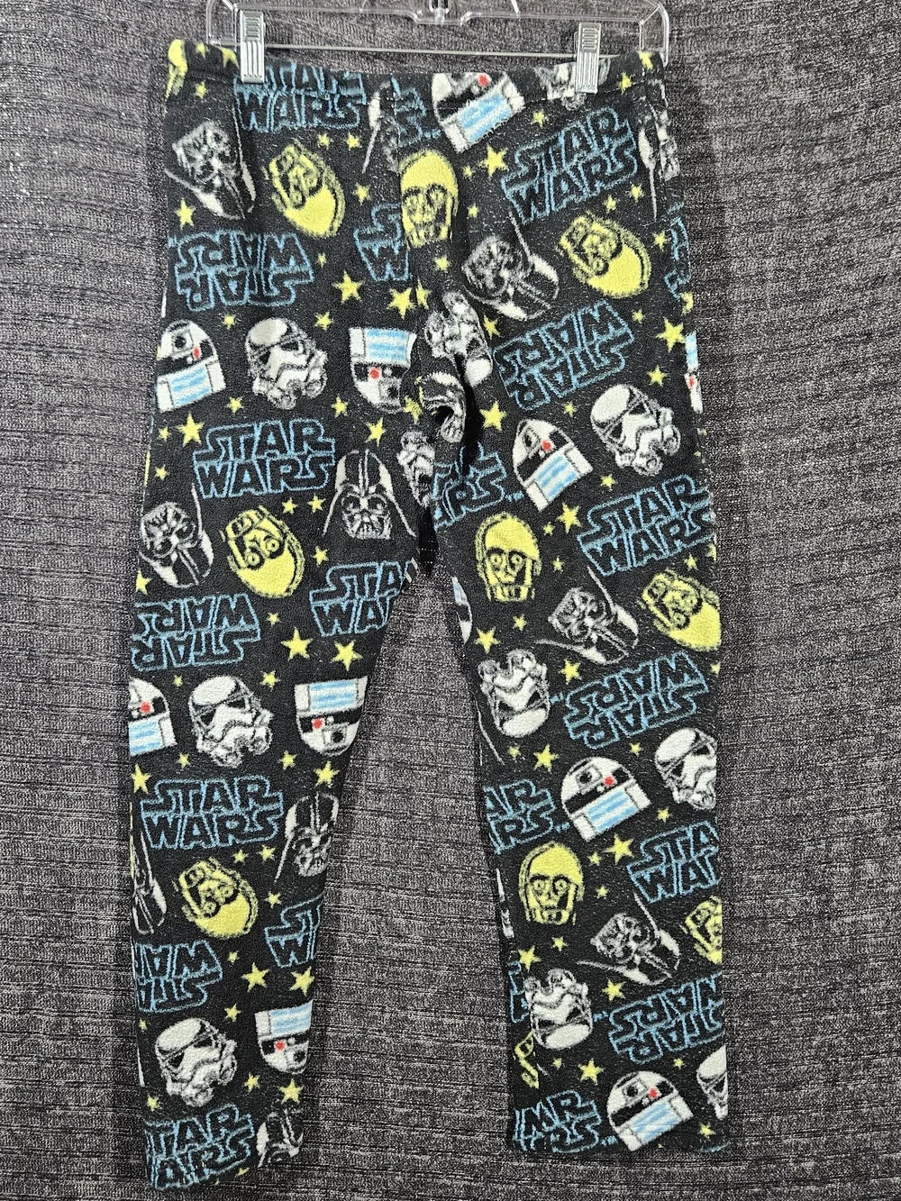 Star Wars Black, Blue, Yellow Kids Pajama Bottoms